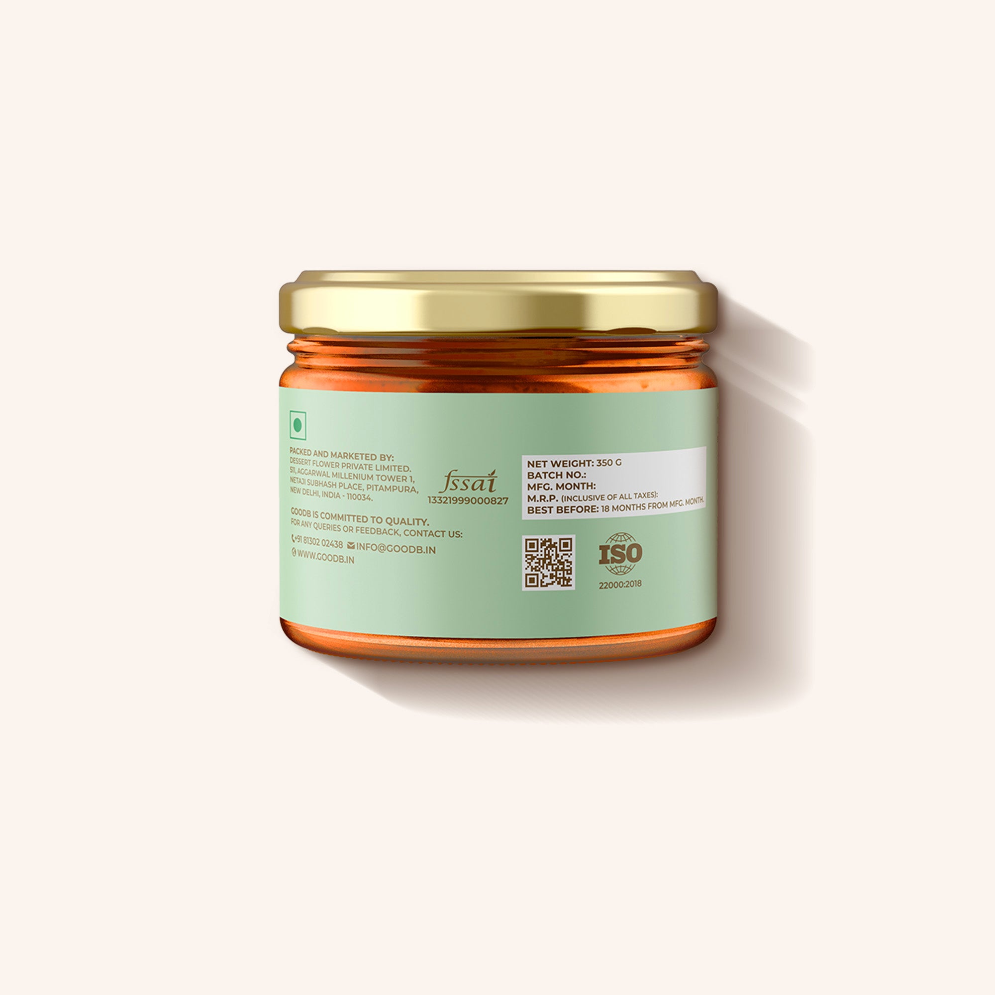 100% PURE HONEY, RAW HONEY - 350gm
