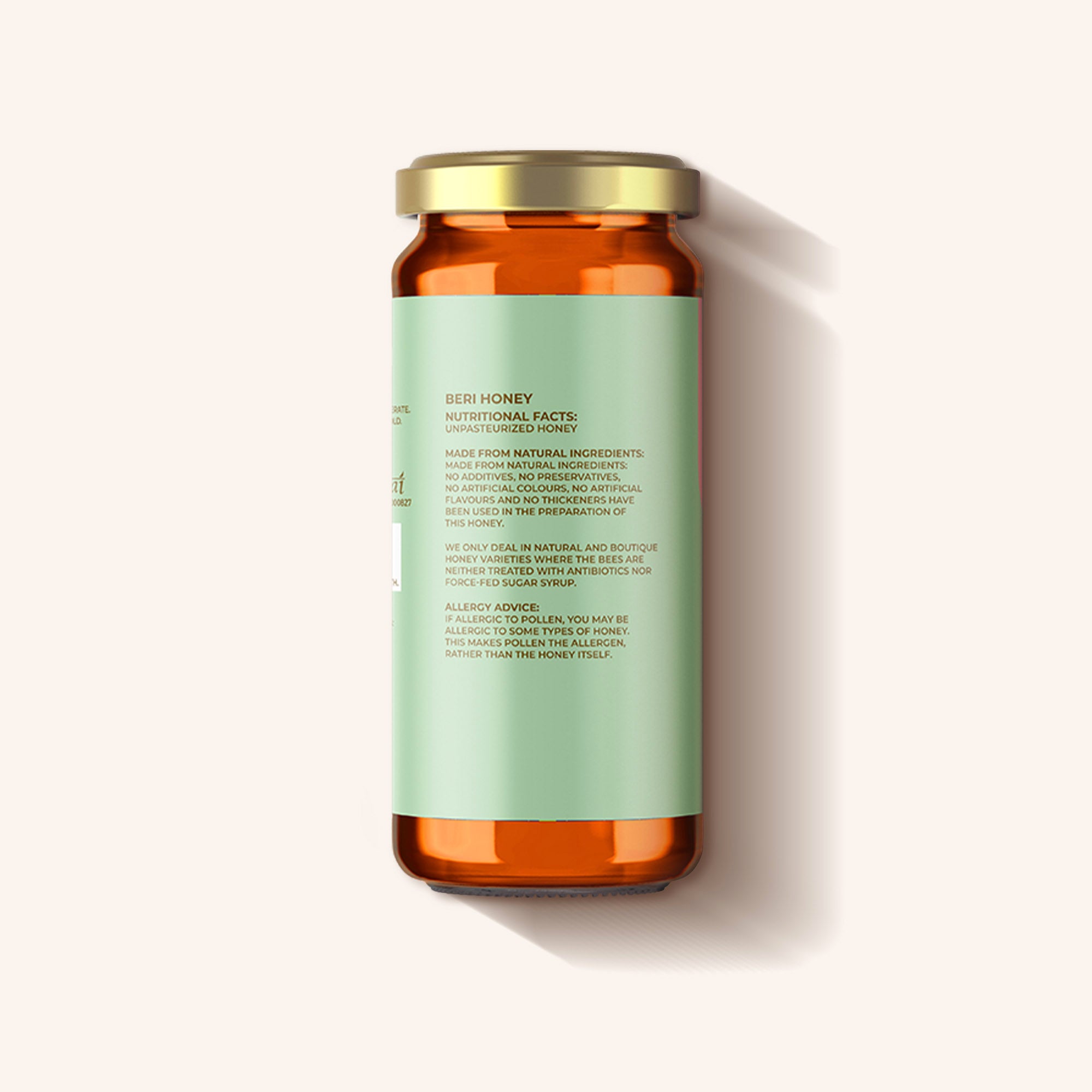 100% PURE HONEY, RAW HONEY - 500gm