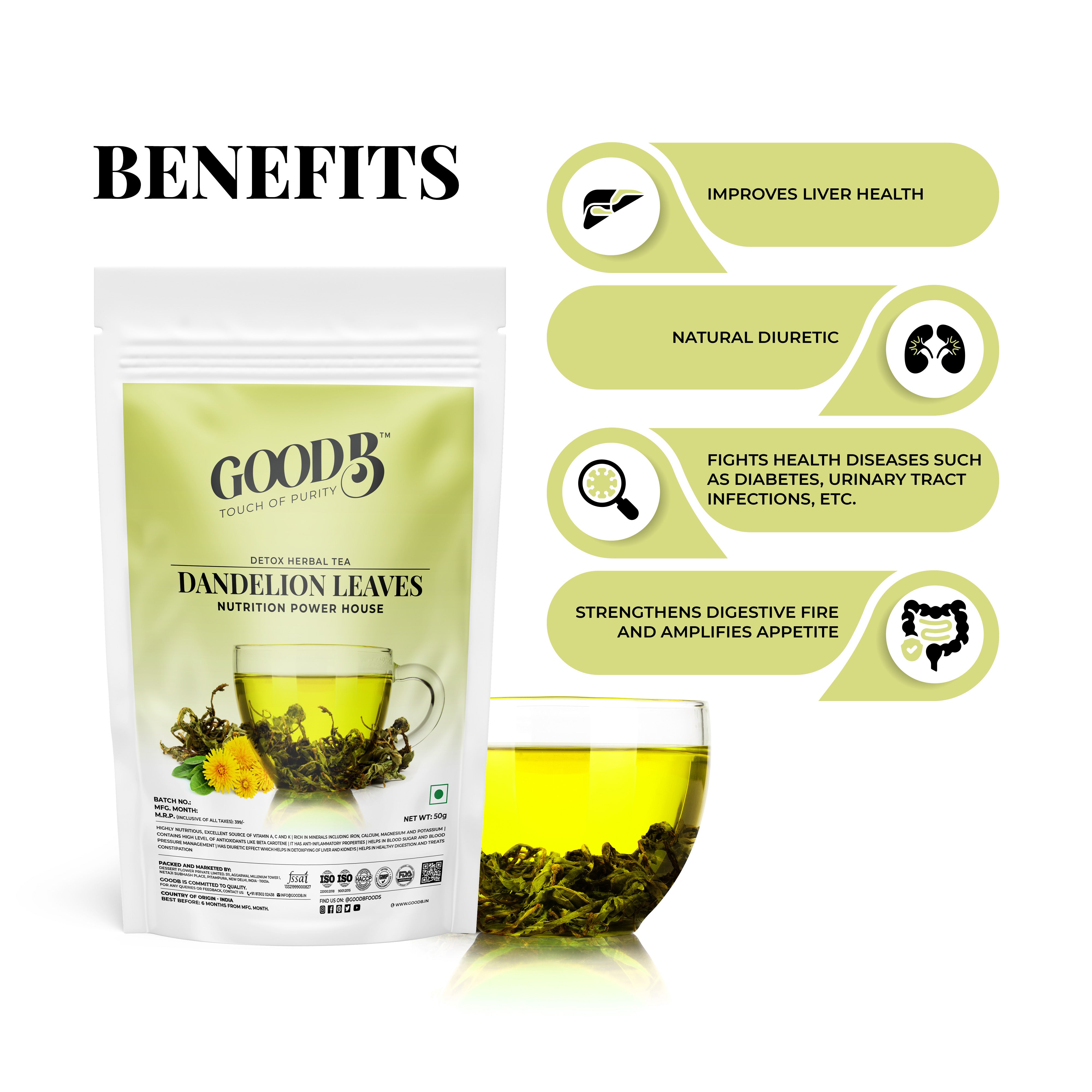 TEA FOR HEALTHY LIVER - 50 GM