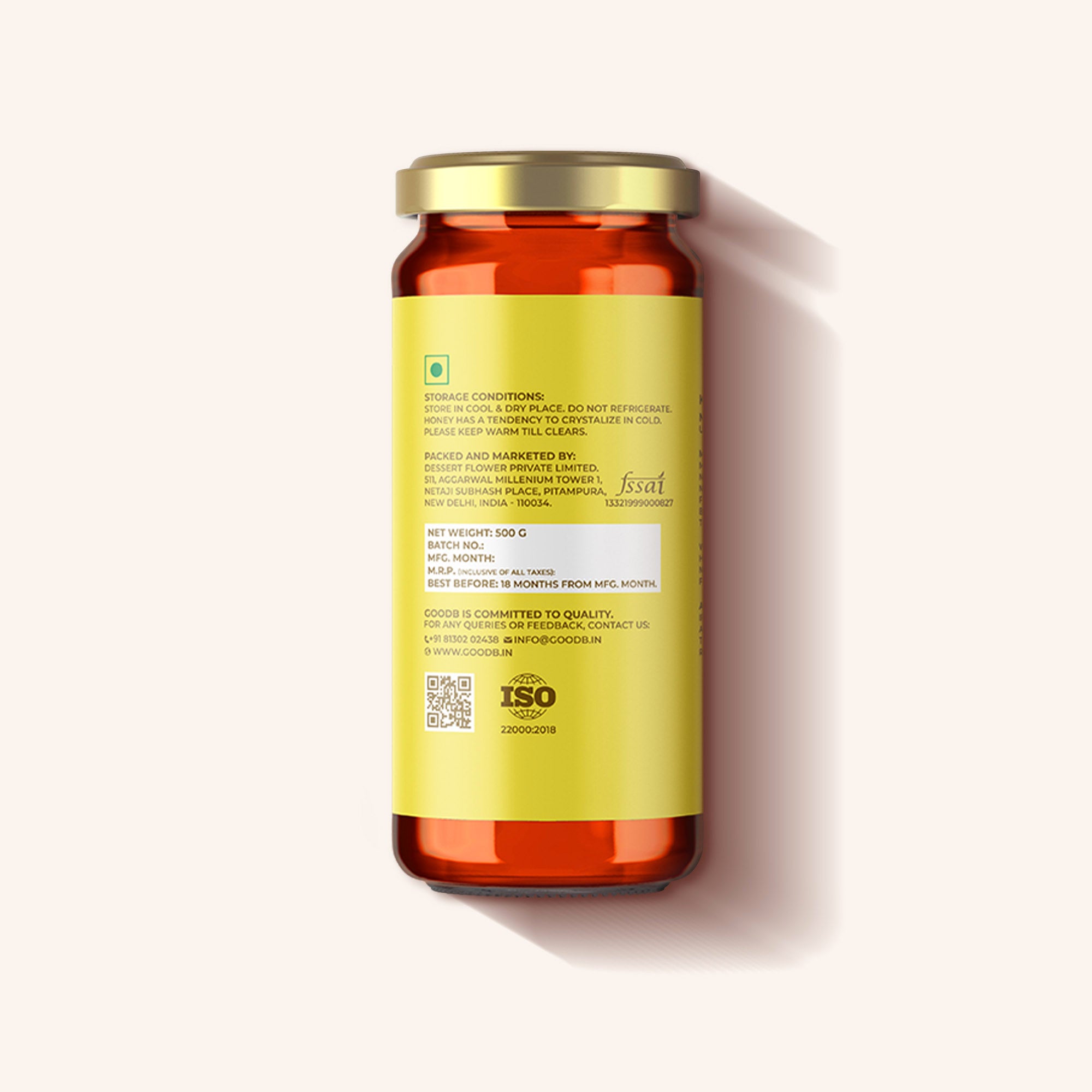 100% RAW & NATURAL HONEY - 500gm