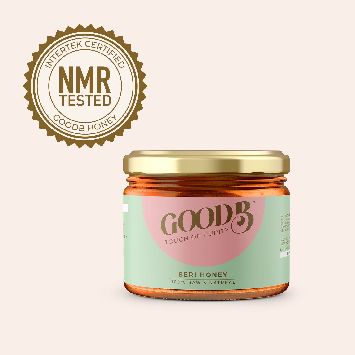 100% PURE HONEY, RAW HONEY - 350gm