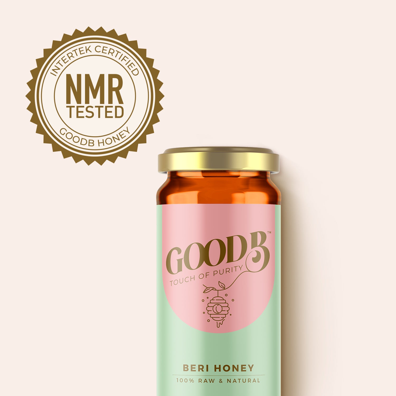100% PURE HONEY, RAW HONEY - 500gm