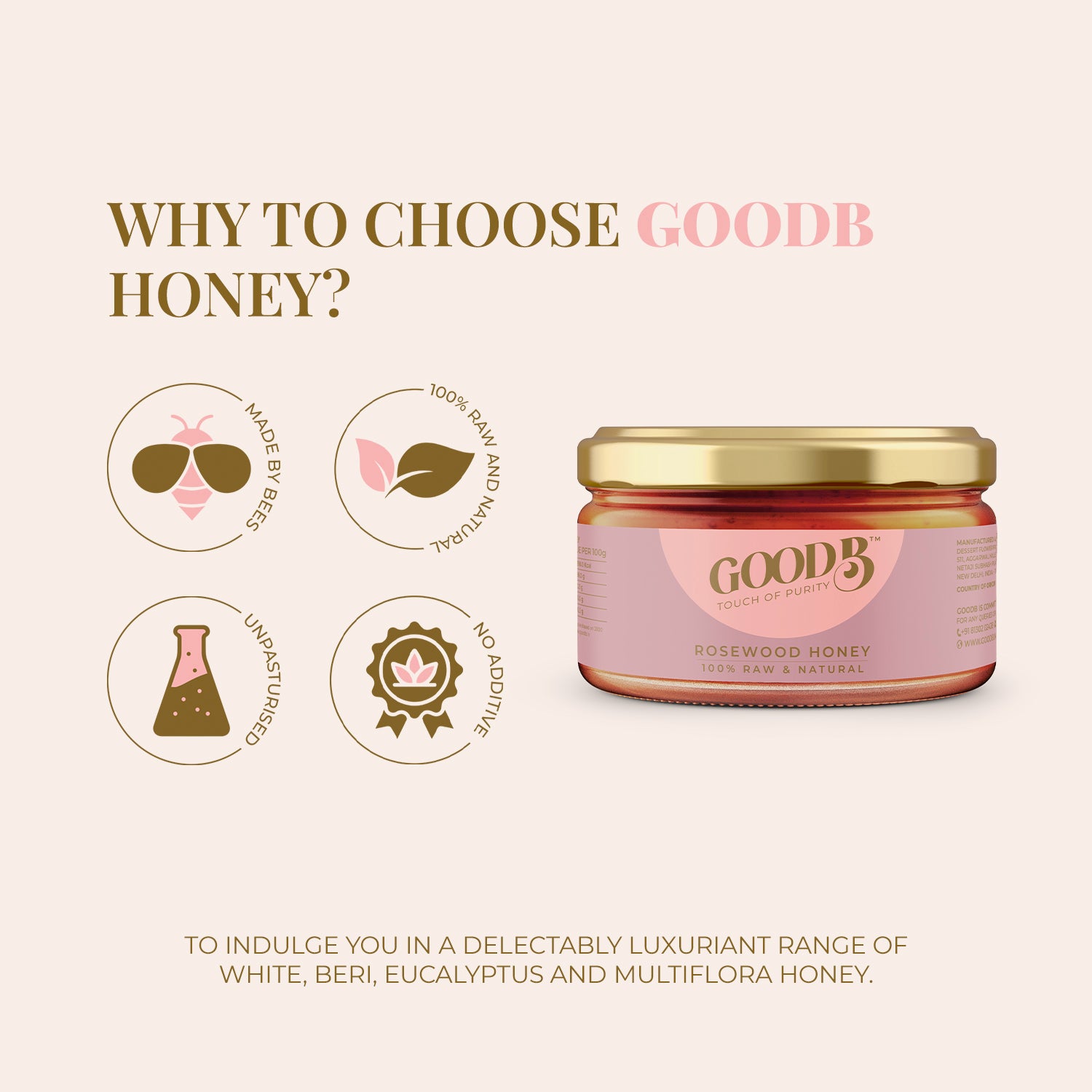 100% RAW & NATURAL HONEY - 225gm